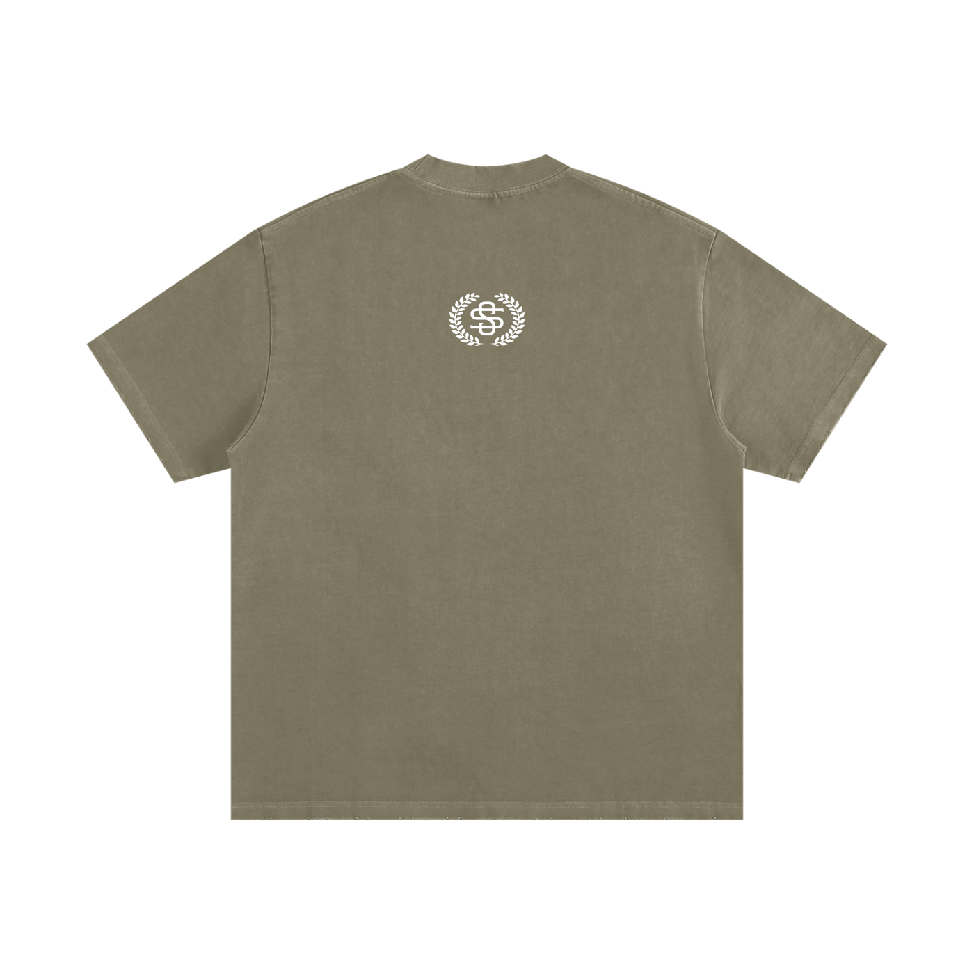3P's Heavyweight Vintage Washed Frayed T-Shirt