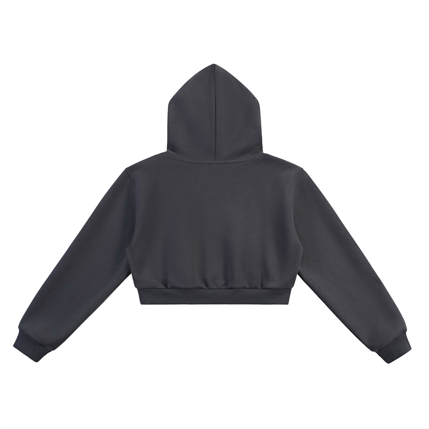Ladies Essential Cropped Hoodie