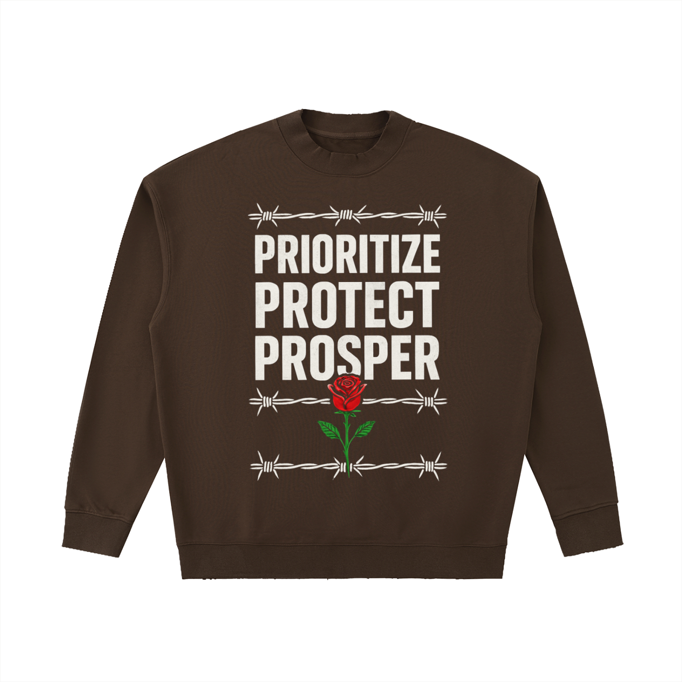 Drop Shoulder Crewneck Sweatshirt