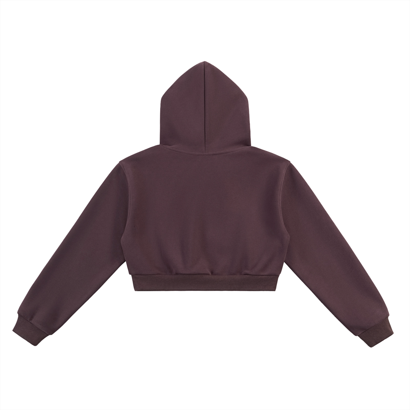 Ladies Essential Cropped Hoodie