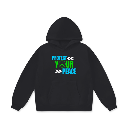 Protect Your Peace Oversize Heavyweight Fleece Hoodie