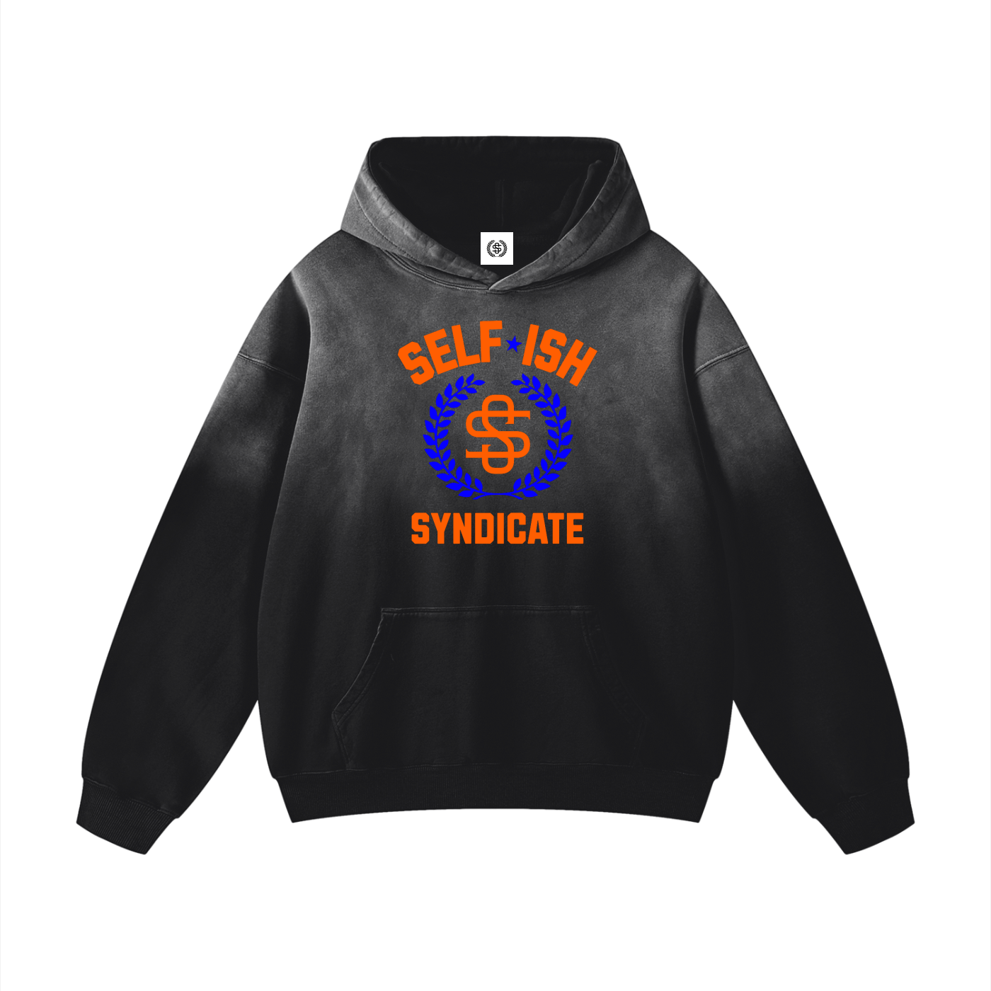 SELF*ISH SYNDICATE Heavyweight Sunfade Oversized Hoodie