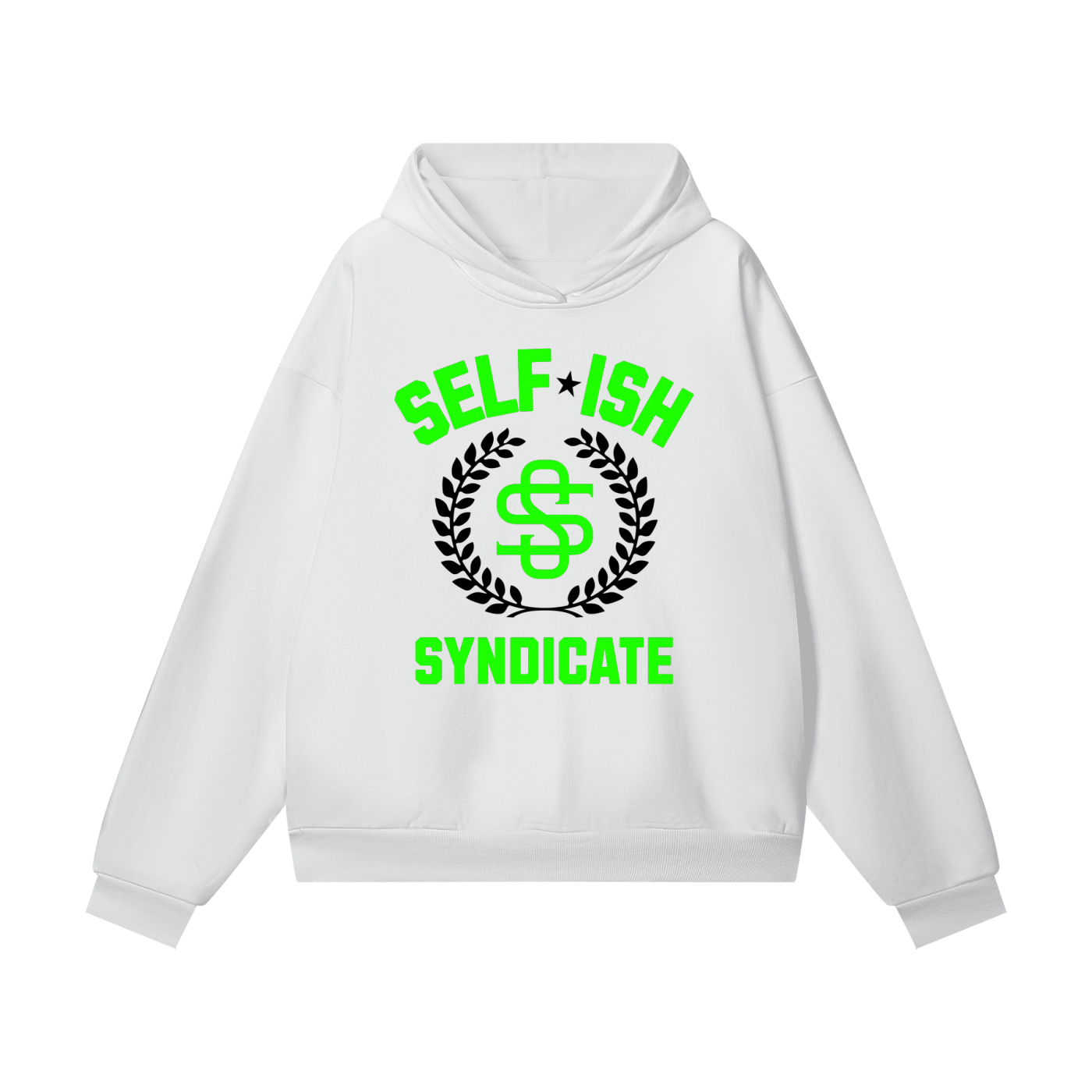 SELF*ISH SYNDICATE Heavyweight Hidden Pocket Fleece Hoodie