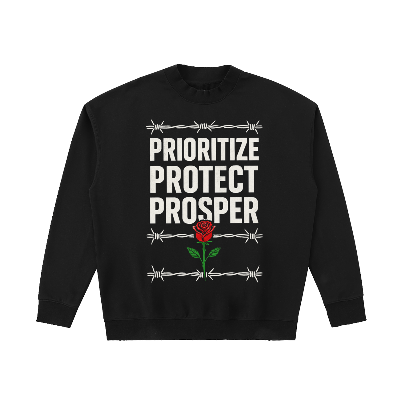 Drop Shoulder Crewneck Sweatshirt