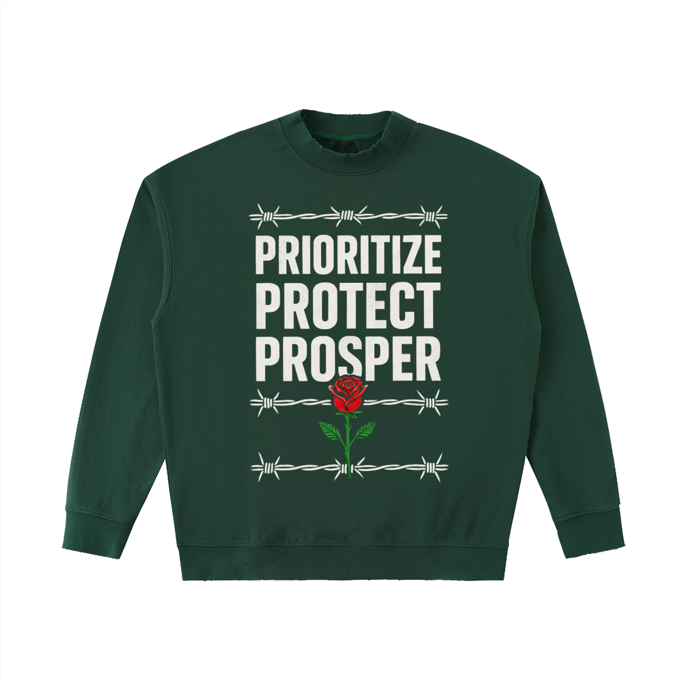 Drop Shoulder Crewneck Sweatshirt