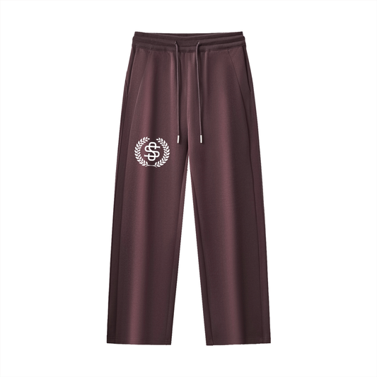 Ladies Essential Drawstring Straight-Leg Sweatpants