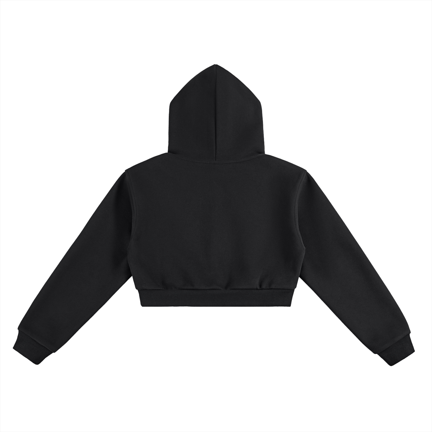 Ladies Essential Cropped Hoodie